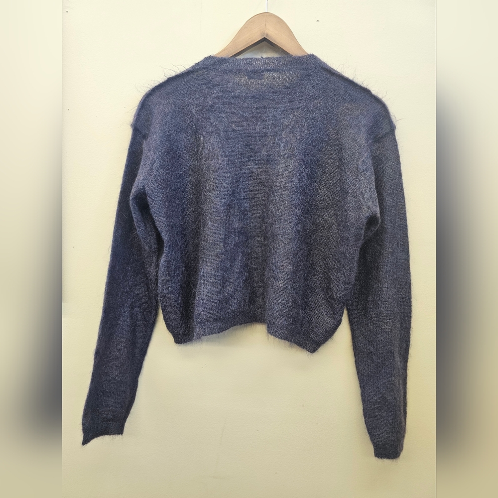 Women's Blue Sweater - Picture 9 of 14